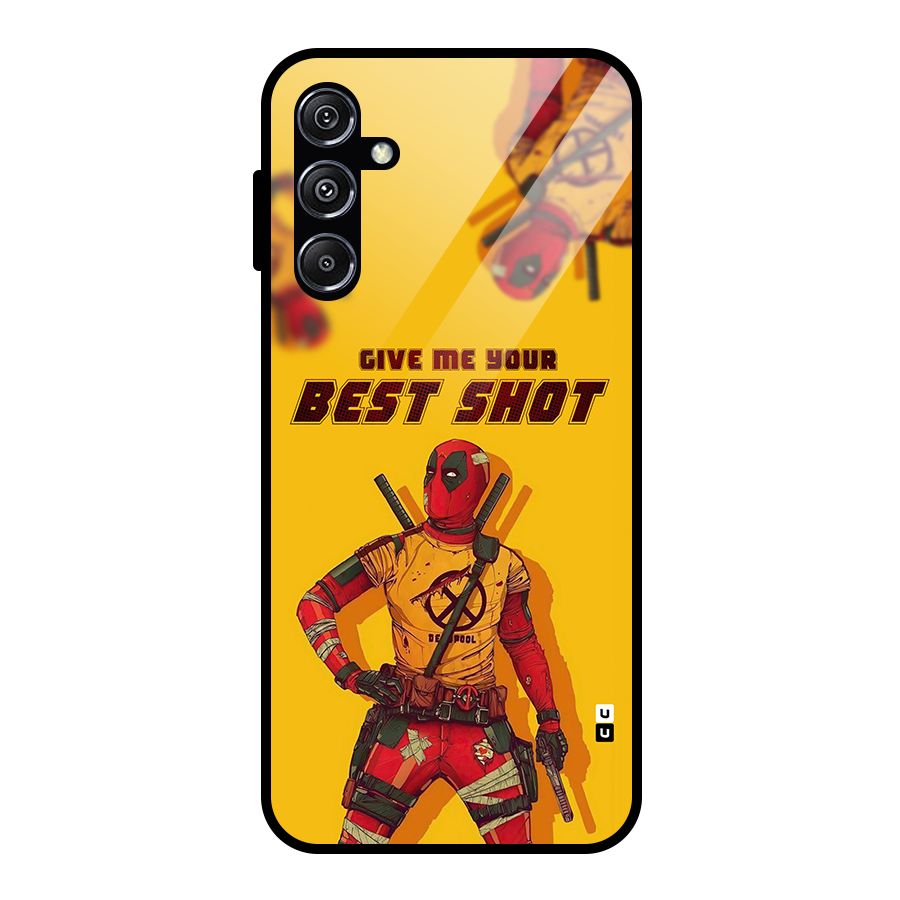 Best Shot Glass Back Case for Galaxy M34 5G
