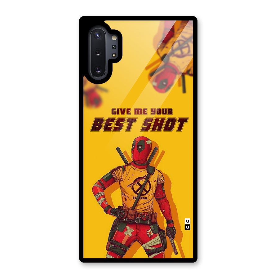 Best Shot Glass Back Case for Galaxy Note 10 Plus