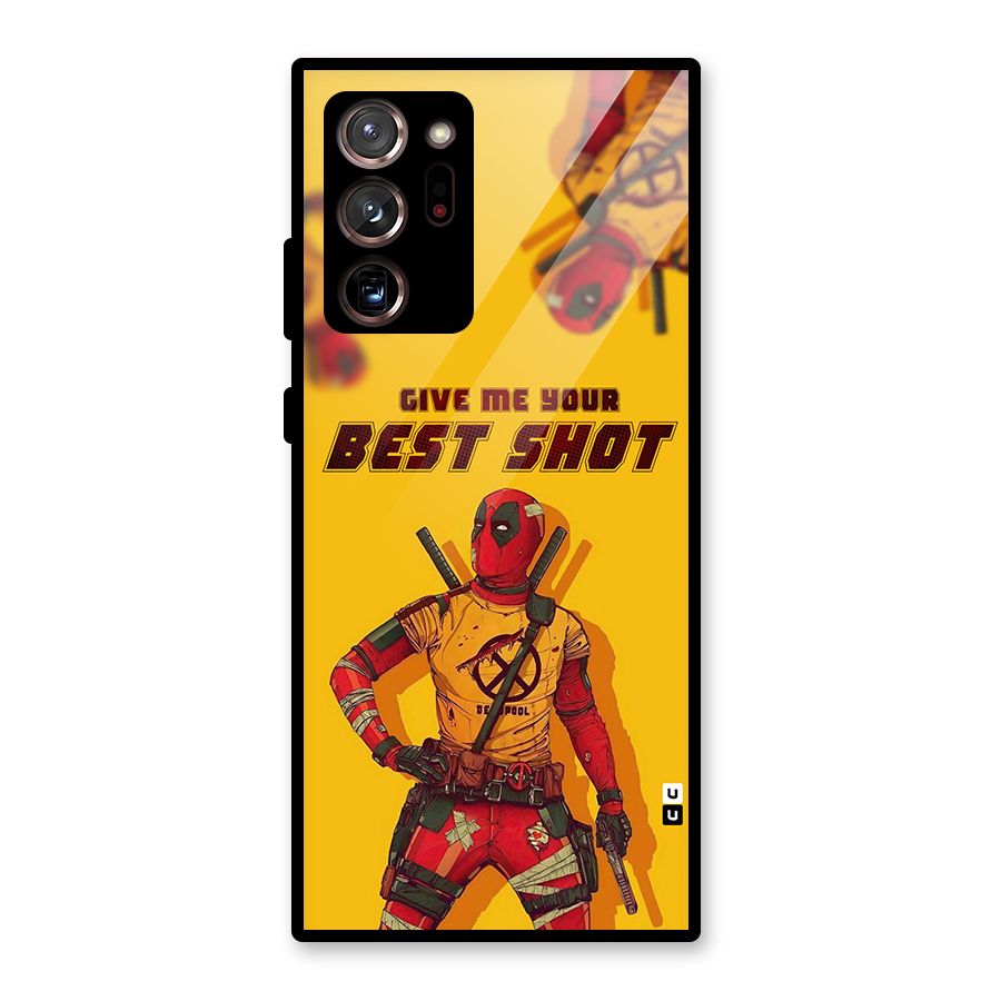 Best Shot Glass Back Case for Galaxy Note 20 Ultra