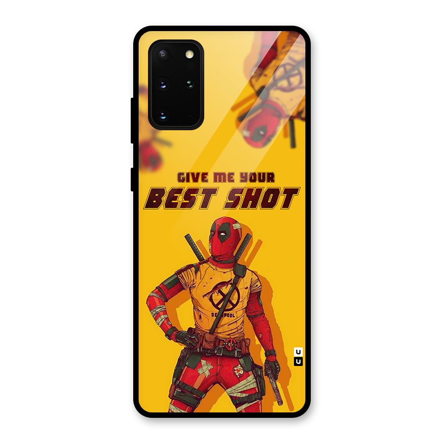 Best Shot Glass Back Case for Galaxy S20 Plus