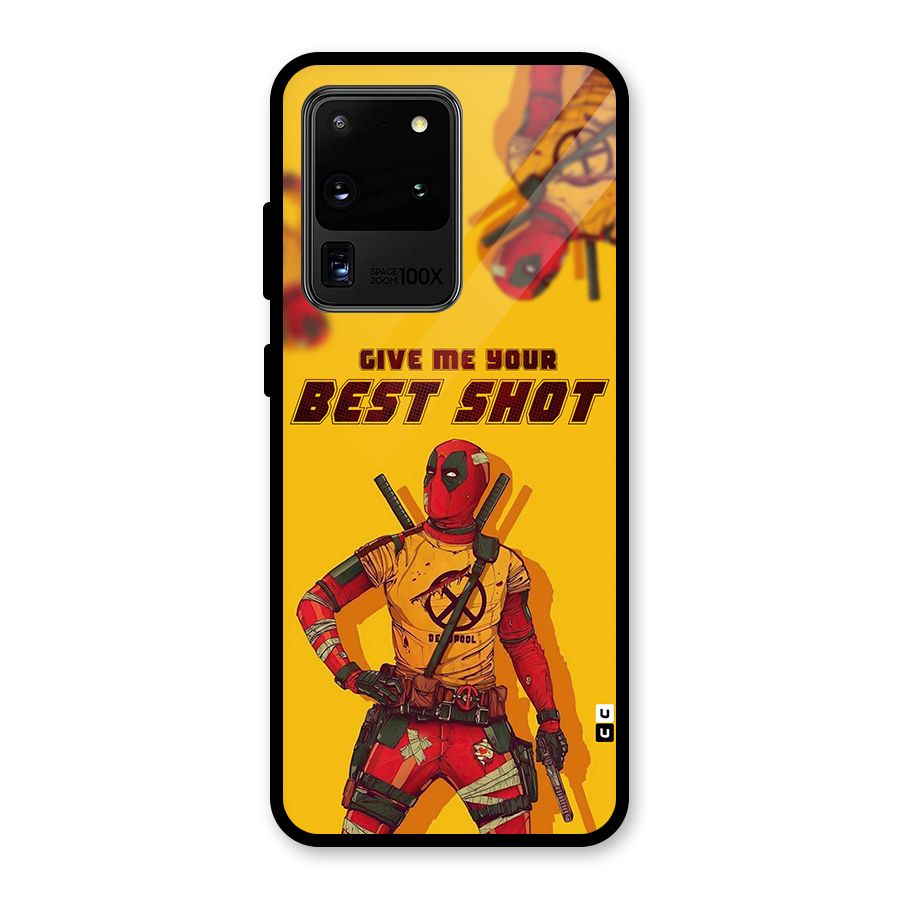 Best Shot Glass Back Case for Galaxy S20 Ultra