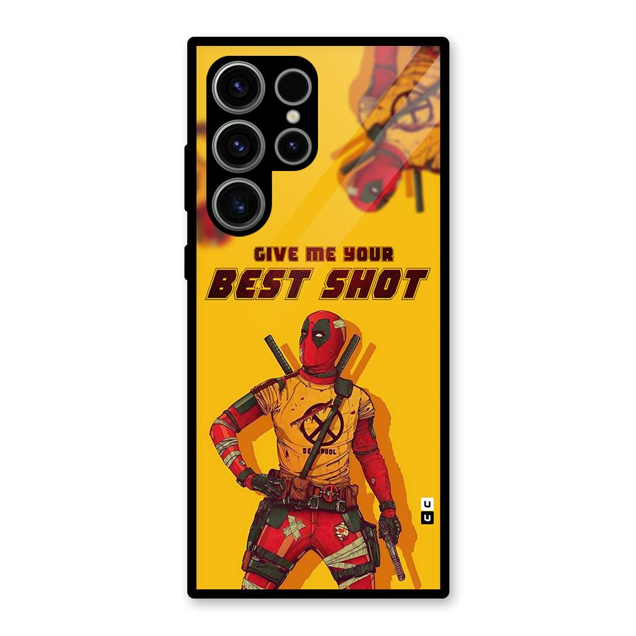 Best Shot Glass Back Case for Galaxy S23 Ultra