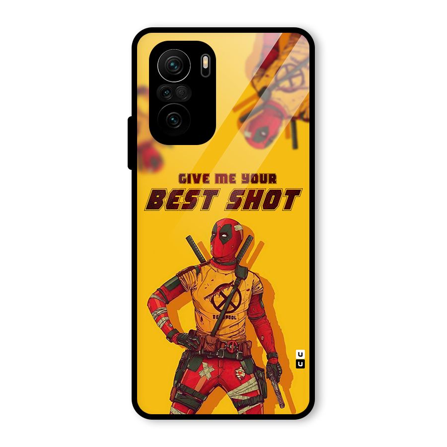 Best Shot Glass Back Case for Mi 11X Pro