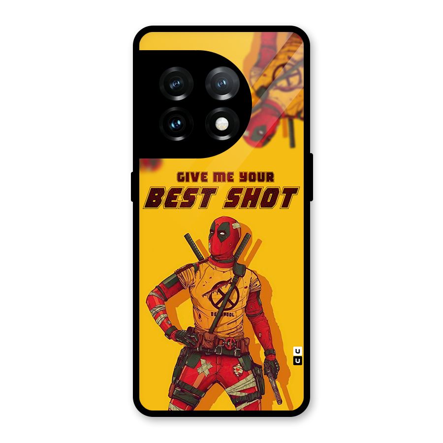 Best Shot Glass Back Case for OnePlus 11