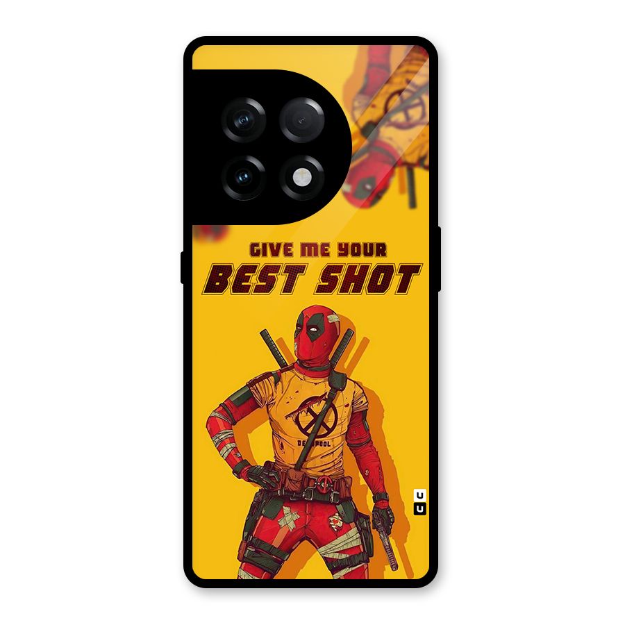 Best Shot Glass Back Case for OnePlus 11R