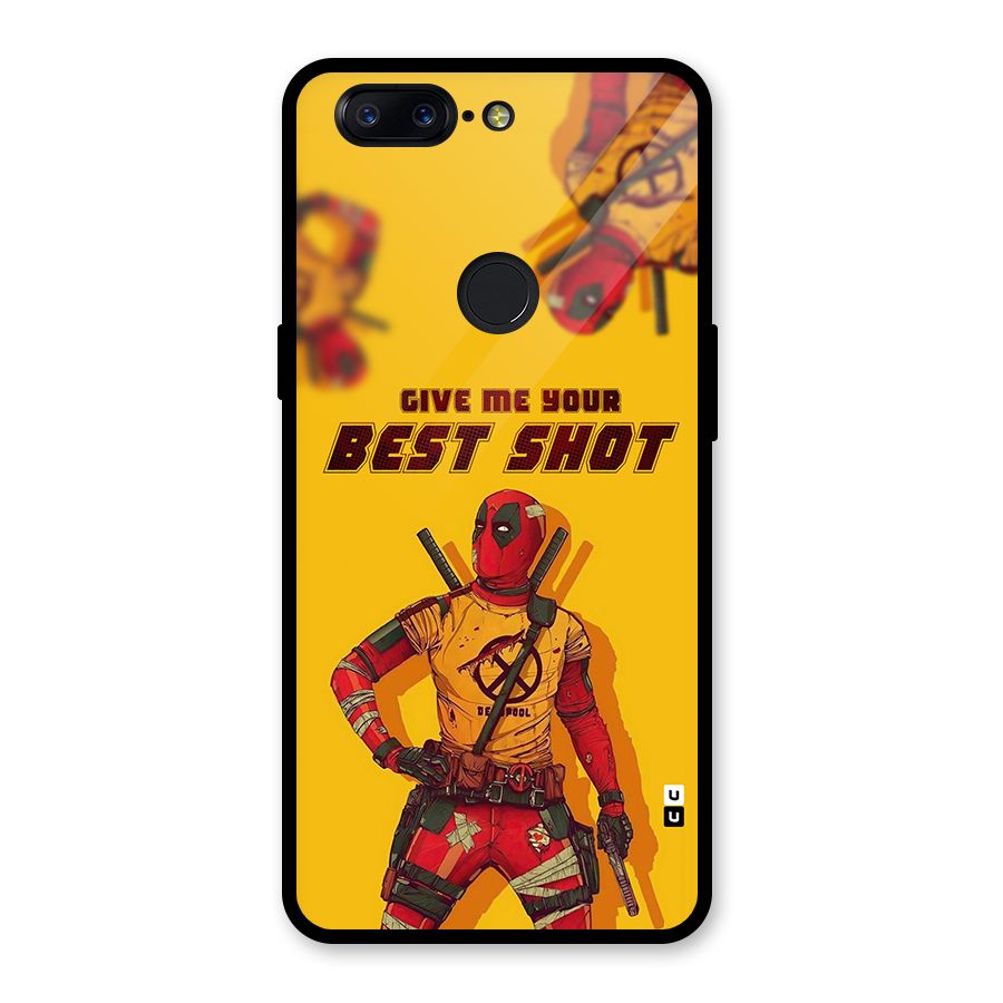 Best Shot Glass Back Case for OnePlus 5T