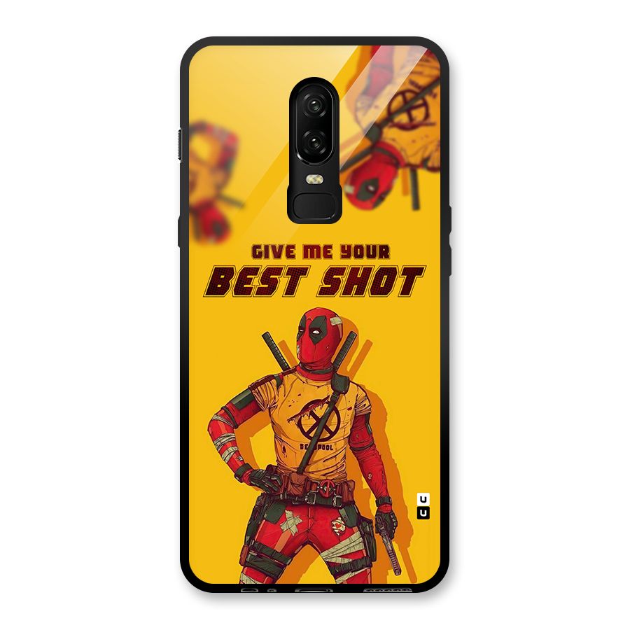 Best Shot Glass Back Case for OnePlus 6