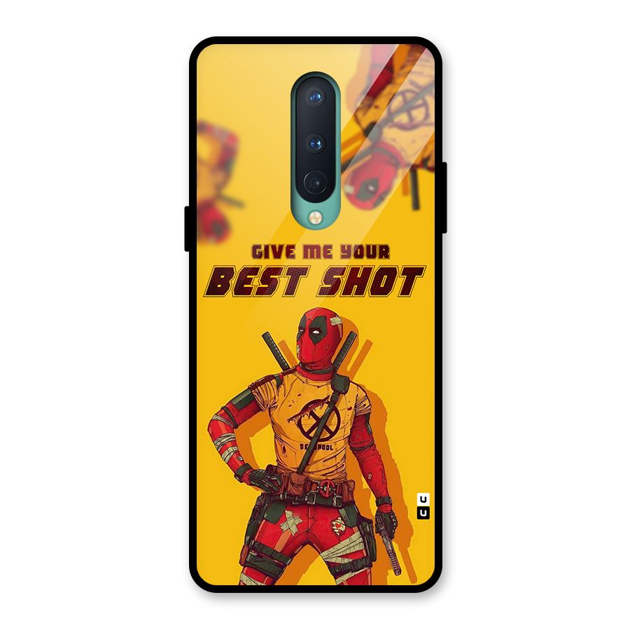Best Shot Glass Back Case for OnePlus 8
