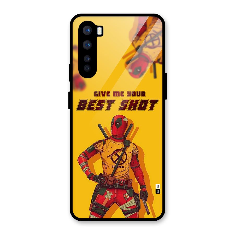 Best Shot Glass Back Case for OnePlus Nord