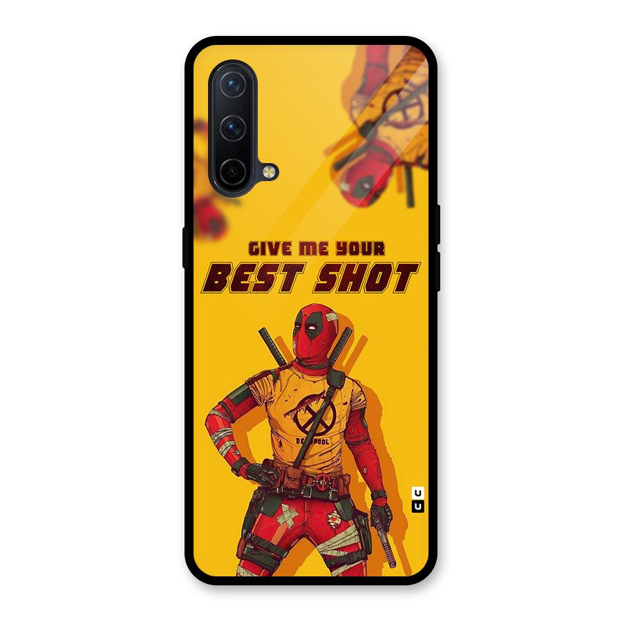 Best Shot Glass Back Case for OnePlus Nord CE 5G