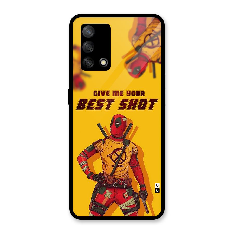Best Shot Glass Back Case for Oppo F19s