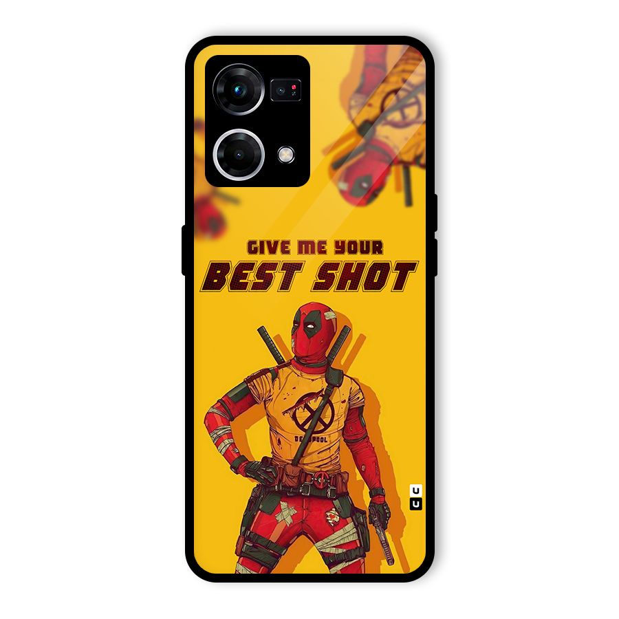 Best Shot Glass Back Case for Oppo F21 Pro 4G