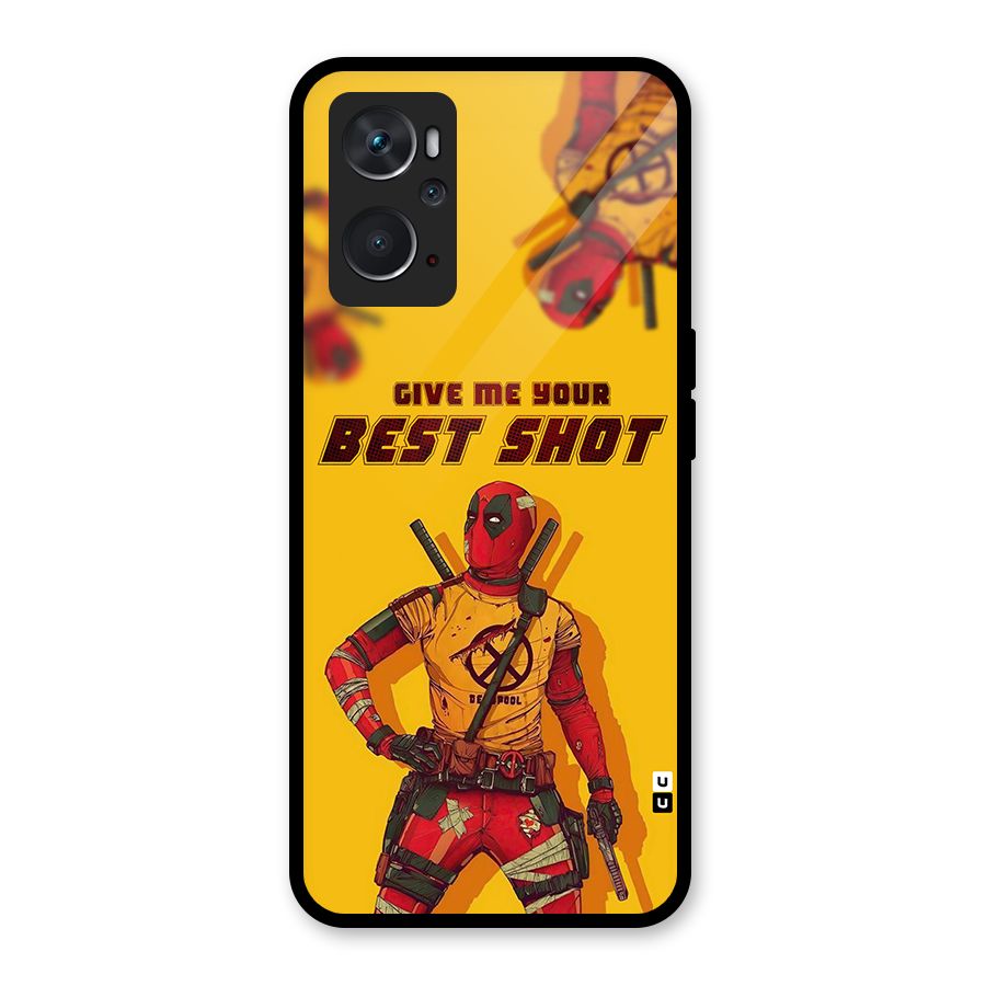 Best Shot Glass Back Case for Oppo K10 4G