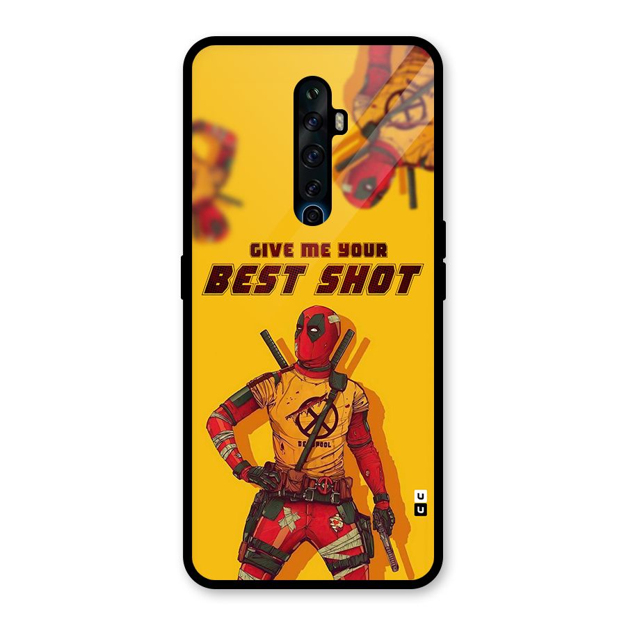Best Shot Glass Back Case for Oppo Reno2 Z