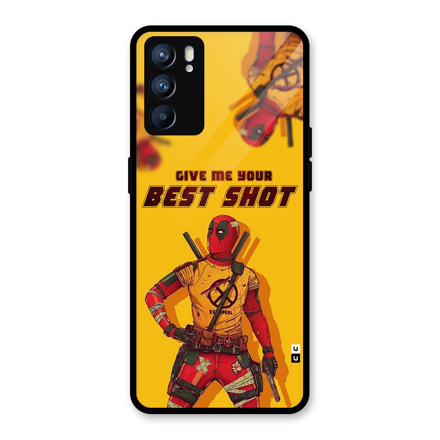 Best Shot Glass Back Case for Oppo Reno6 5G