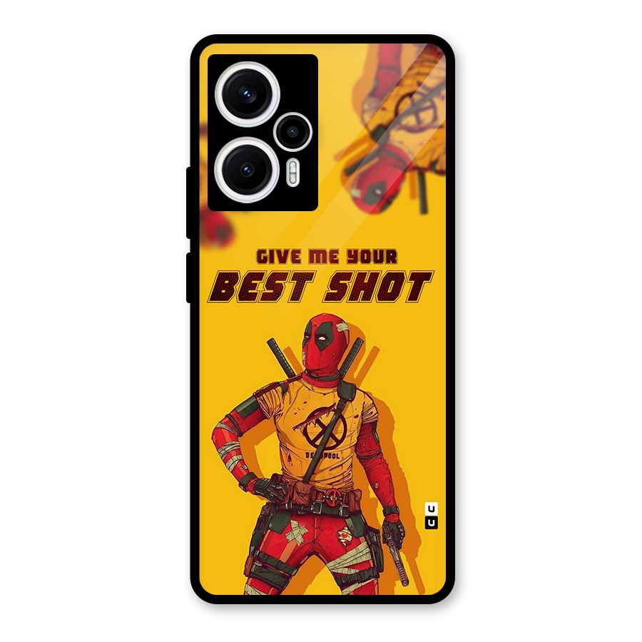 Best Shot Glass Back Case for Poco F5