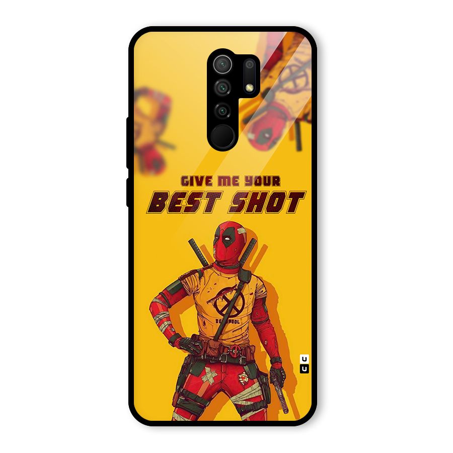 Best Shot Glass Back Case for Poco M2