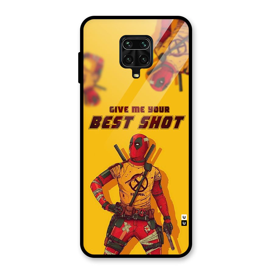 Best Shot Glass Back Case for Poco M2 Pro