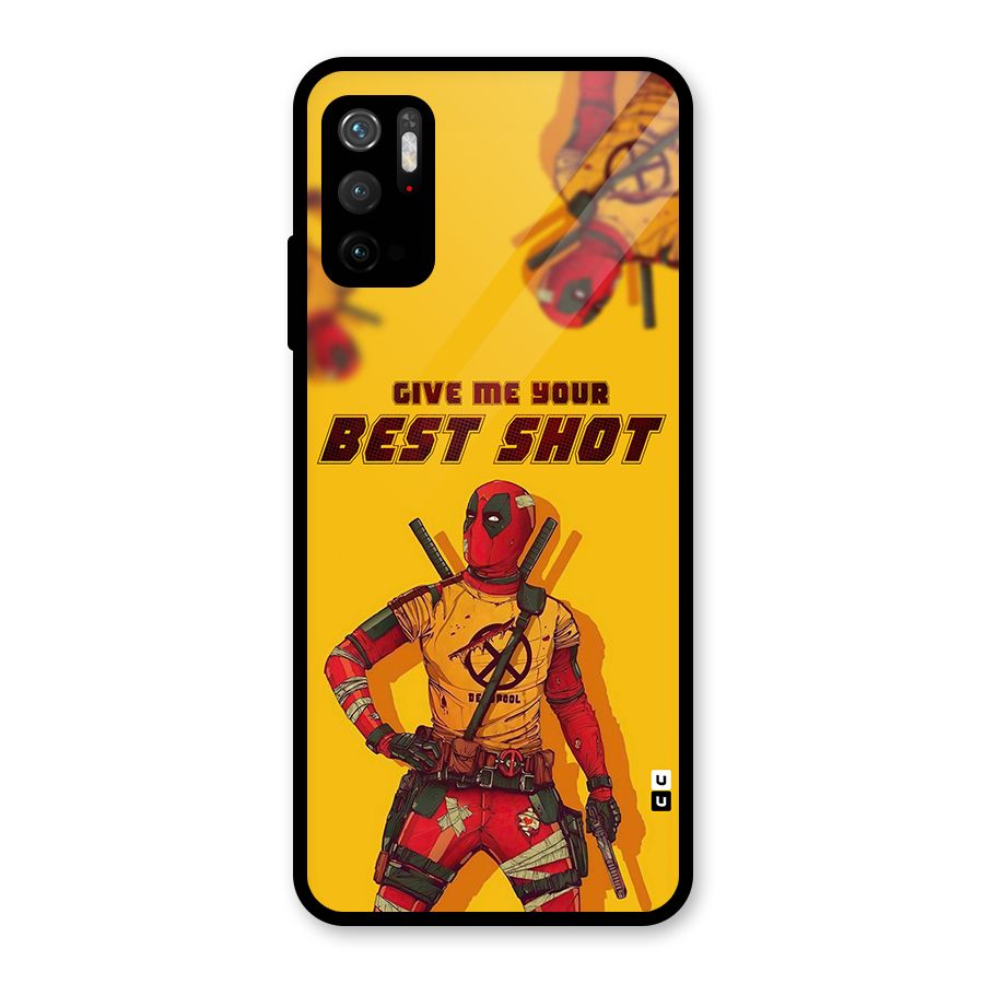 Best Shot Glass Back Case for Poco M3 Pro 5G