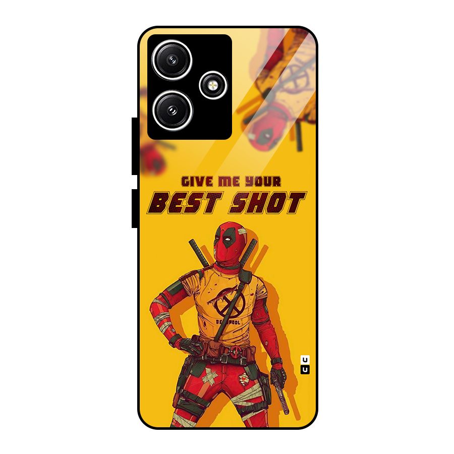 Best Shot Glass Back Case for Poco M6 Pro