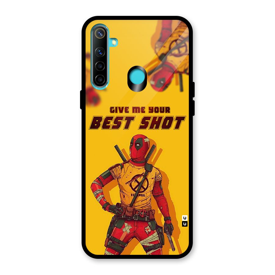 Best Shot Glass Back Case for Realme 5i