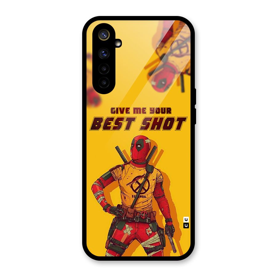 Best Shot Glass Back Case for Realme 6
