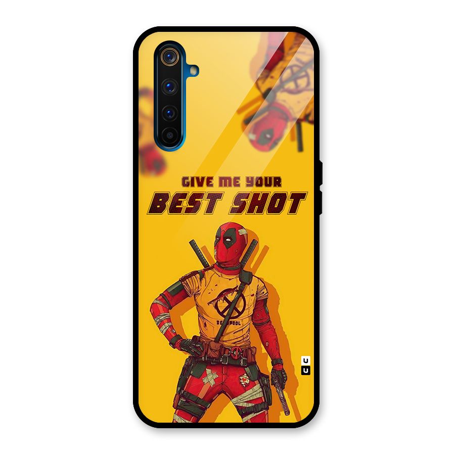 Best Shot Glass Back Case for Realme 6 Pro