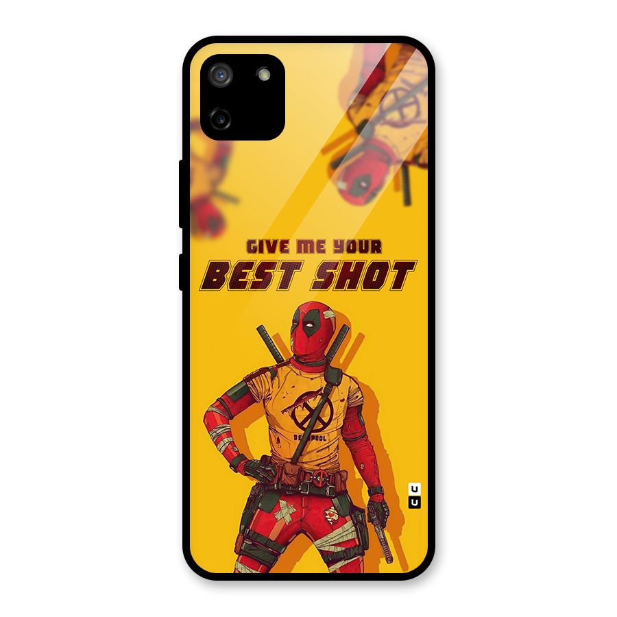 Best Shot Glass Back Case for Realme C11