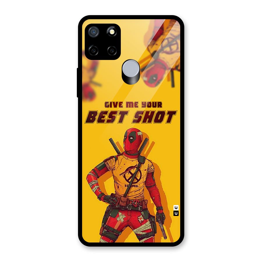 Best Shot Glass Back Case for Realme C12