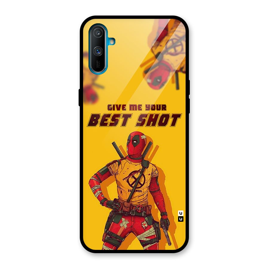Best Shot Glass Back Case for Realme C3