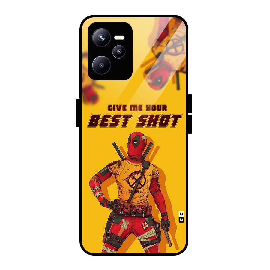 Best Shot Glass Back Case for Realme C35