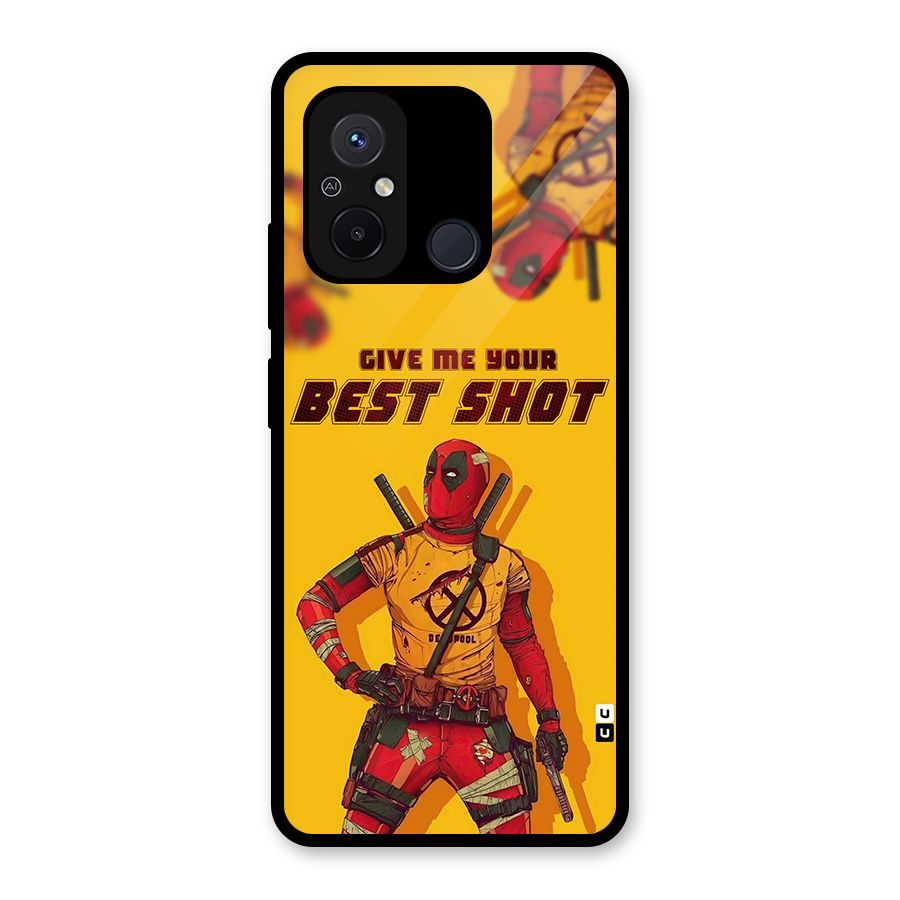 Best Shot Glass Back Case for Redmi 12C