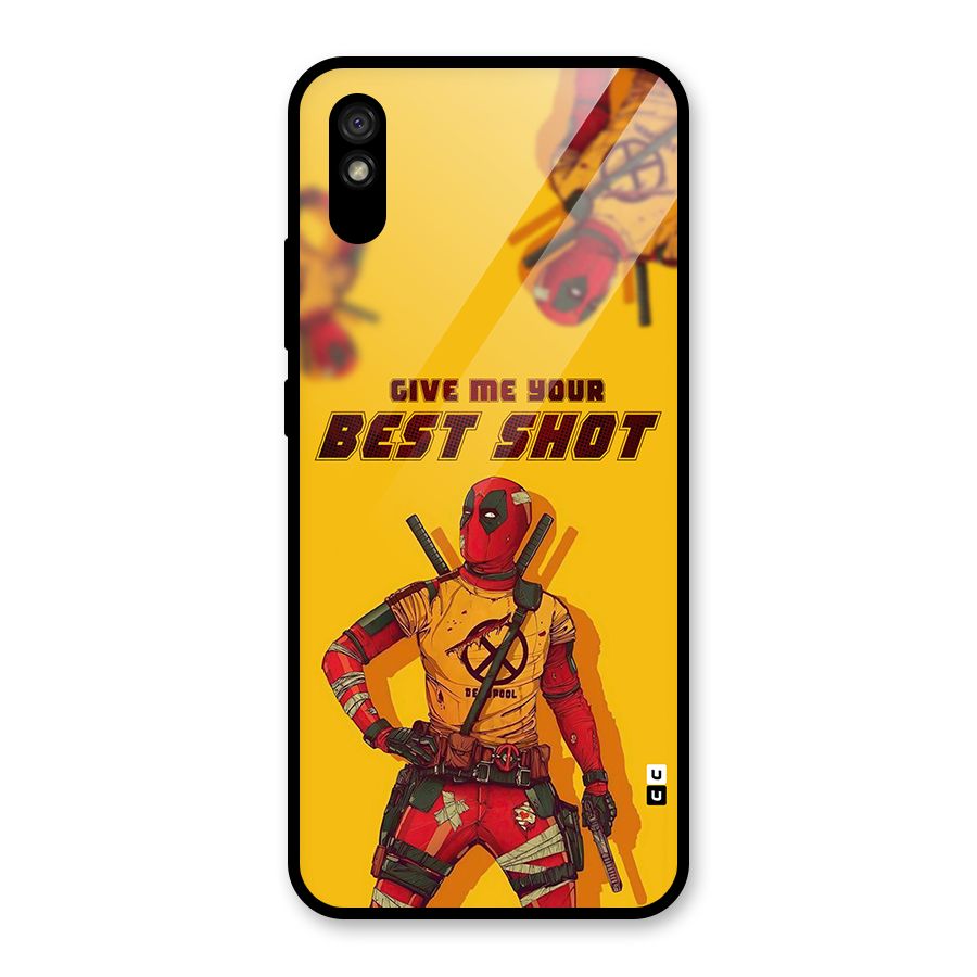 Best Shot Glass Back Case for Redmi 9A