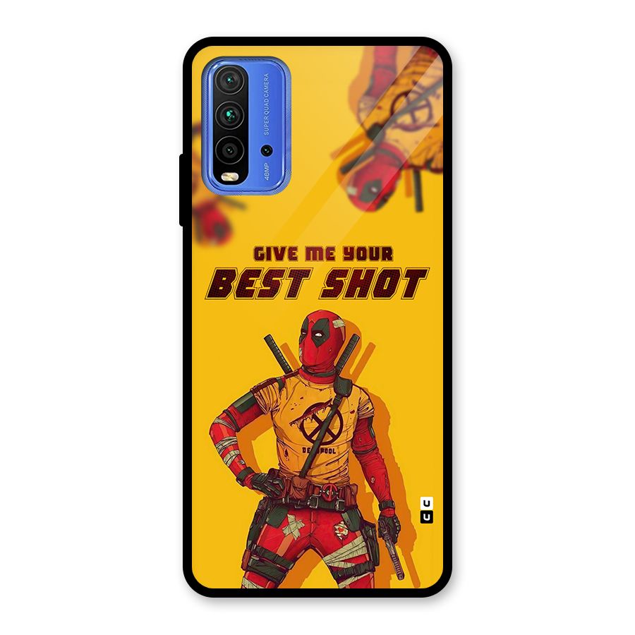 Best Shot Glass Back Case for Redmi 9 Power