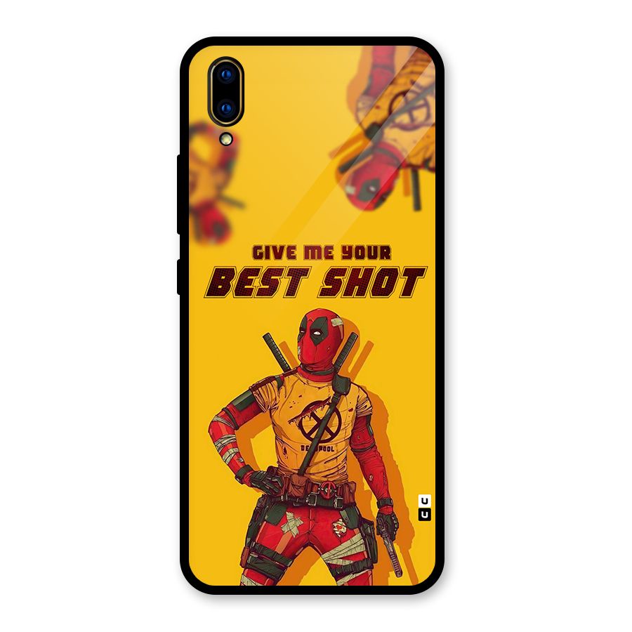 Best Shot Glass Back Case for Vivo V11 Pro