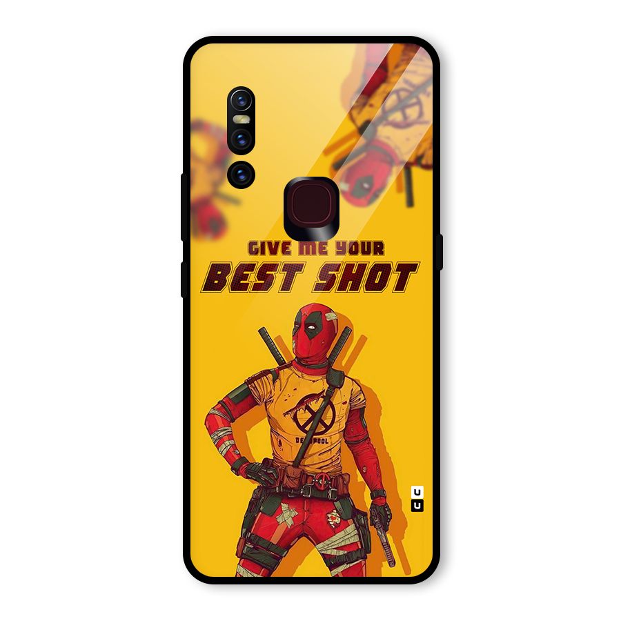 Best Shot Glass Back Case for Vivo V15