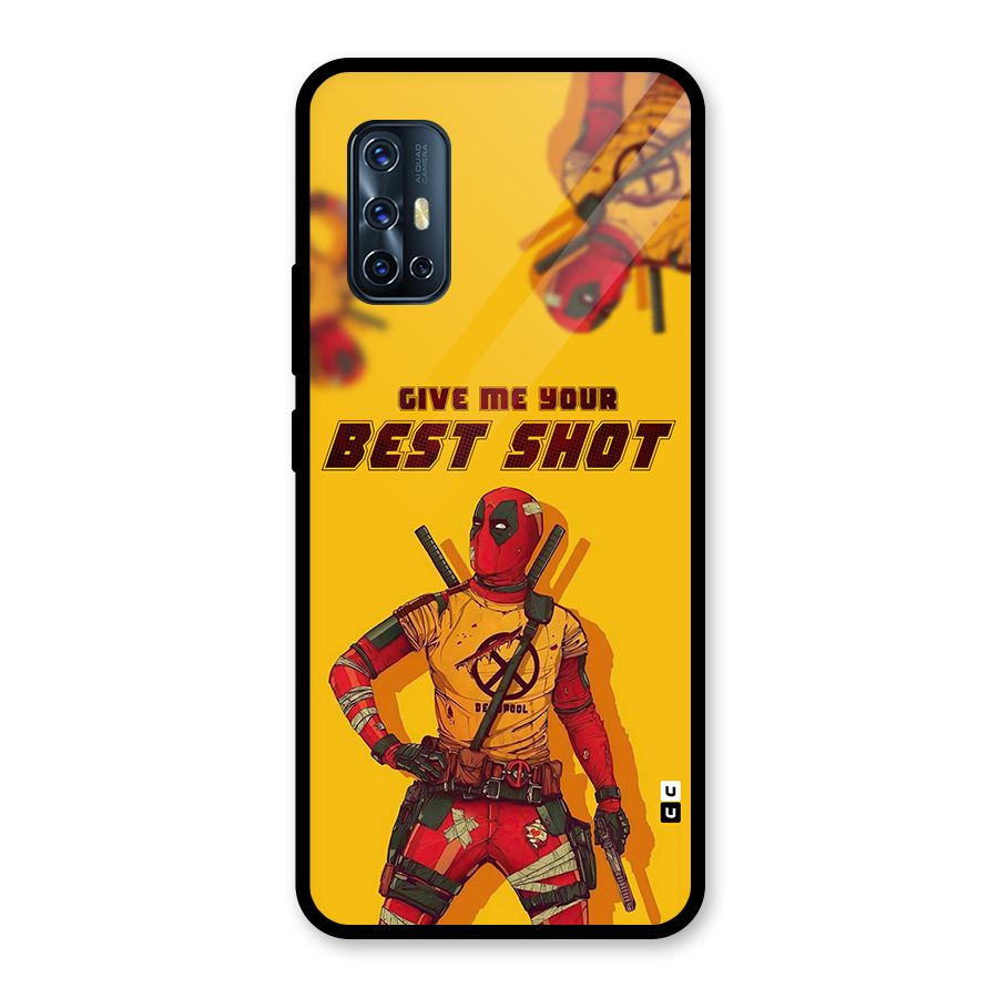 Best Shot Glass Back Case for Vivo V17