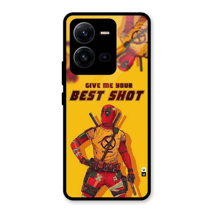 Best Shot Glass Back Case for Vivo V25