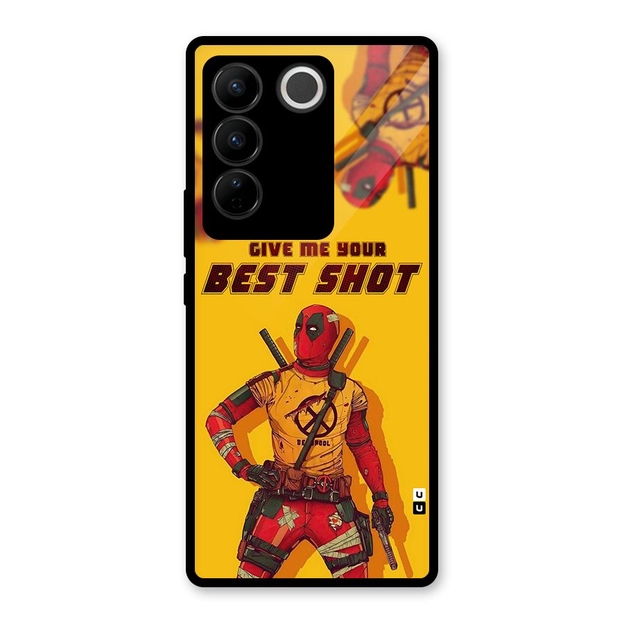 Best Shot Glass Back Case for Vivo V27