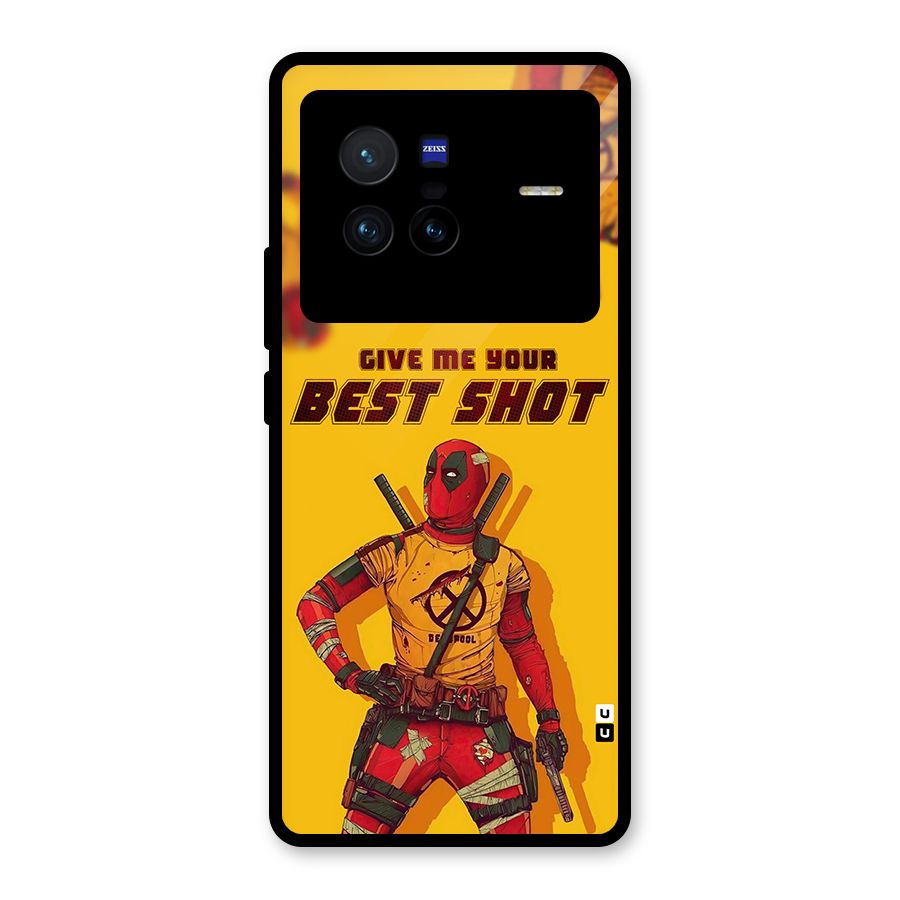Best Shot Glass Back Case for Vivo X80