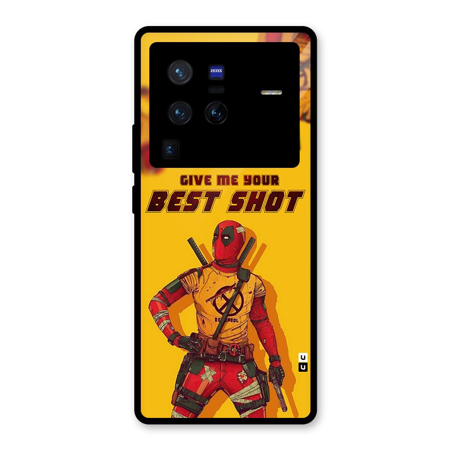 Best Shot Glass Back Case for Vivo X80 Pro