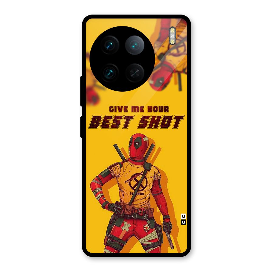 Best Shot Glass Back Case for Vivo X90 Pro