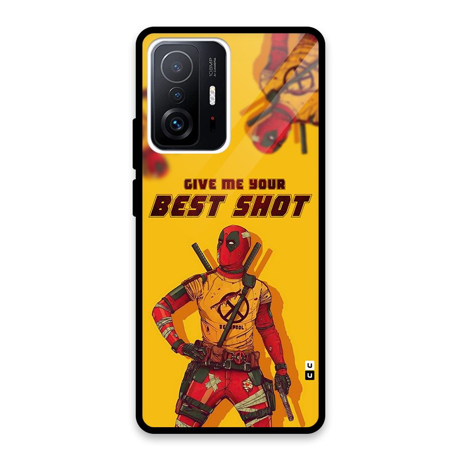 Best Shot Glass Back Case for Xiaomi 11T Pro