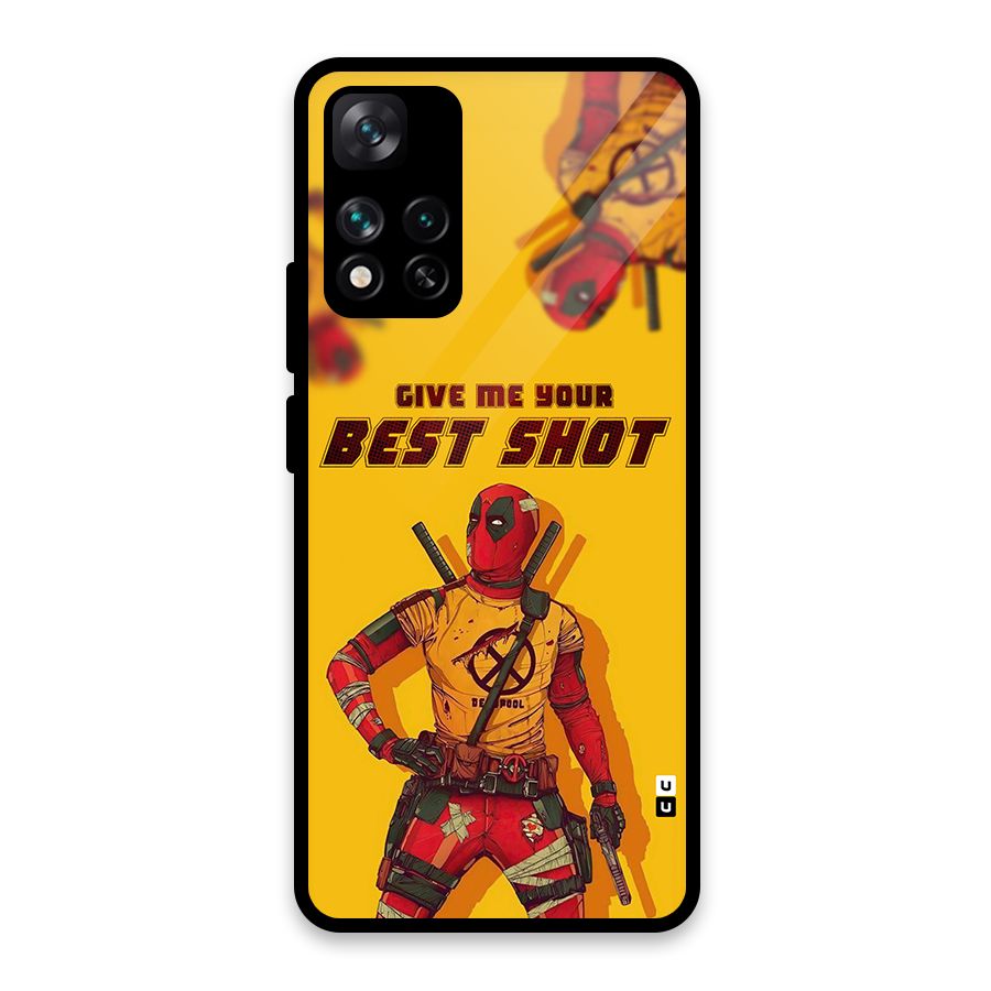 Best Shot Glass Back Case for Xiaomi 11i 5G