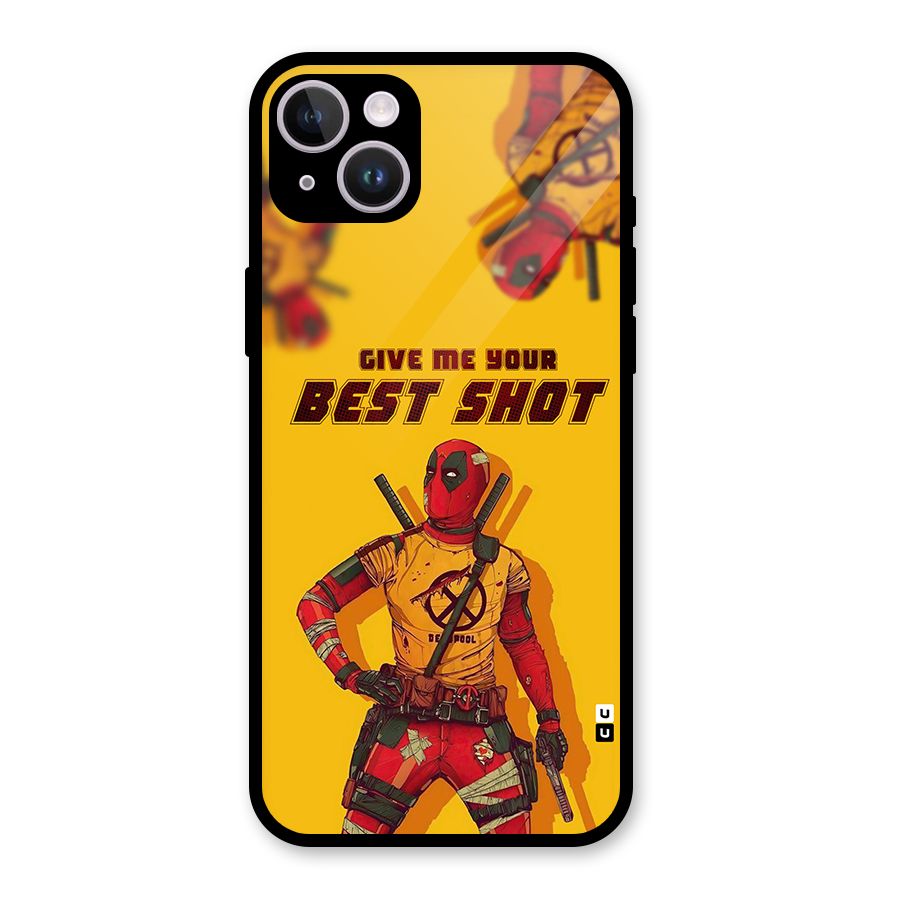 Best Shot Glass Back Case for iPhone 14 Plus