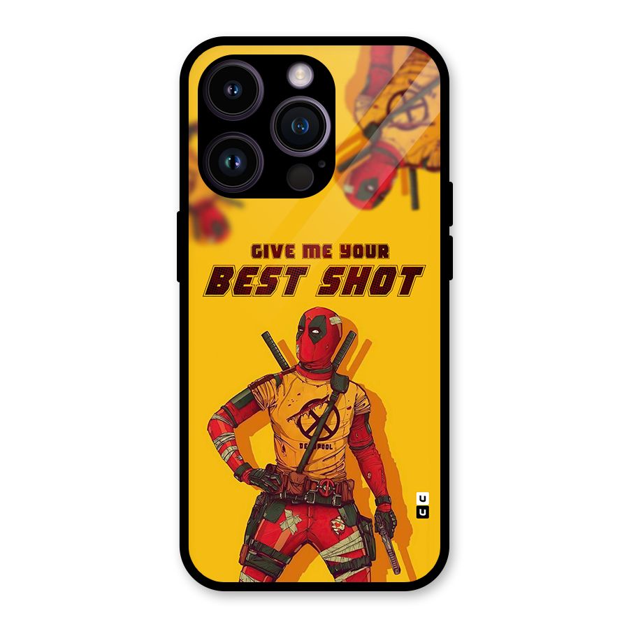 Best Shot Glass Back Case for iPhone 14 Pro
