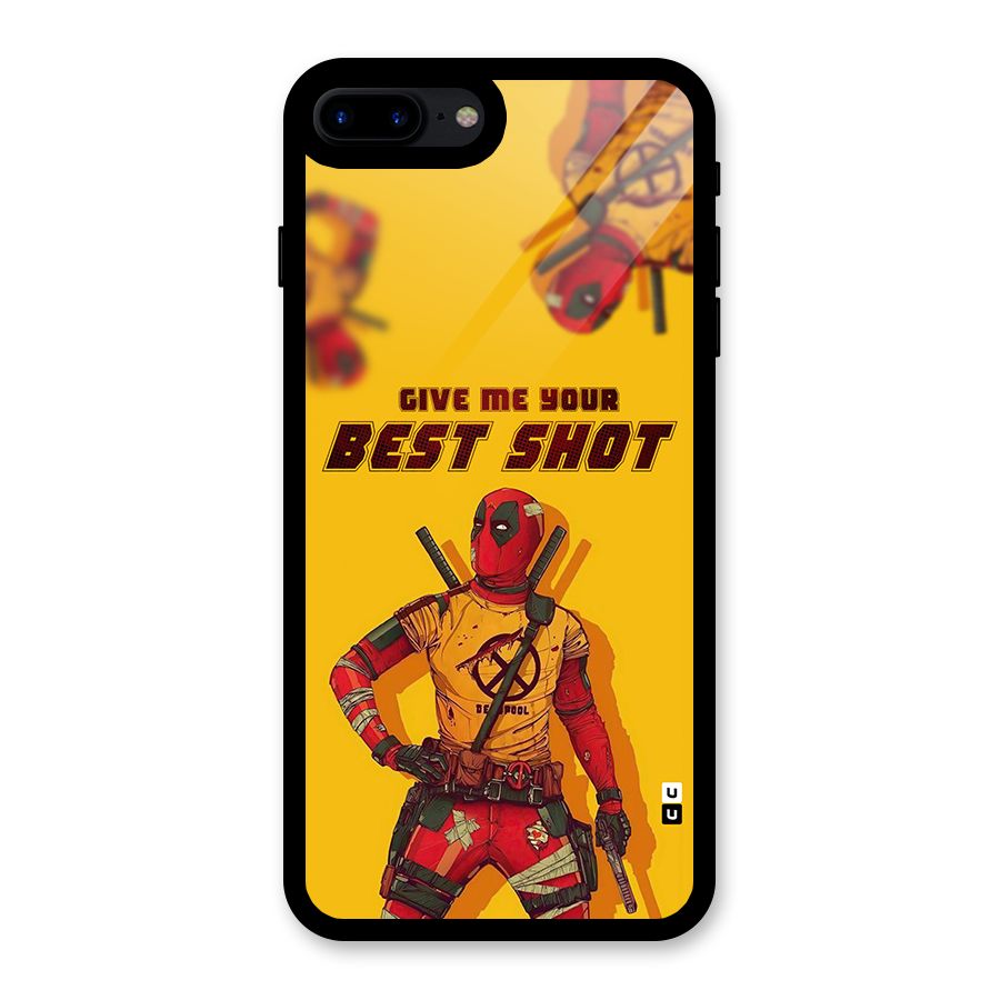 Best Shot Glass Back Case for iPhone 8 Plus
