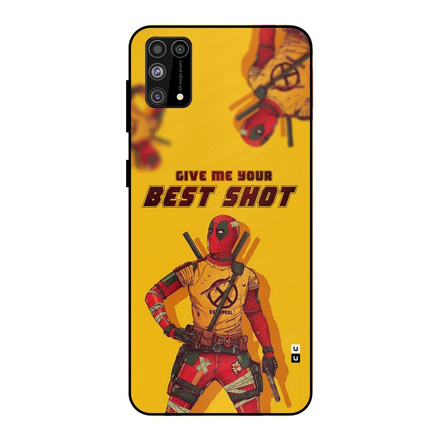 Best Shot Metal Back Case for Galaxy F41