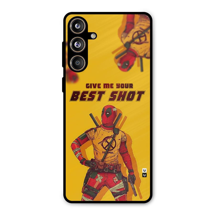 Best Shot Metal Back Case for Galaxy F55