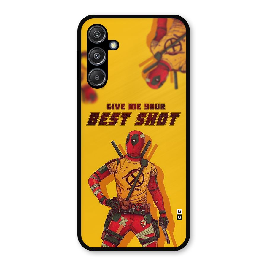 Best Shot Metal Back Case for Galaxy M34 5G